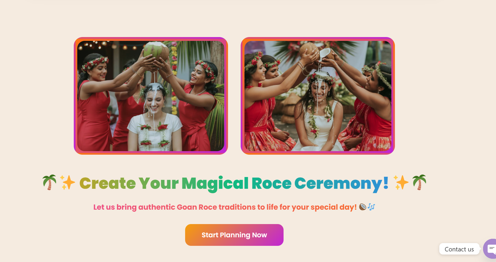 Feliz Roce Ceremony